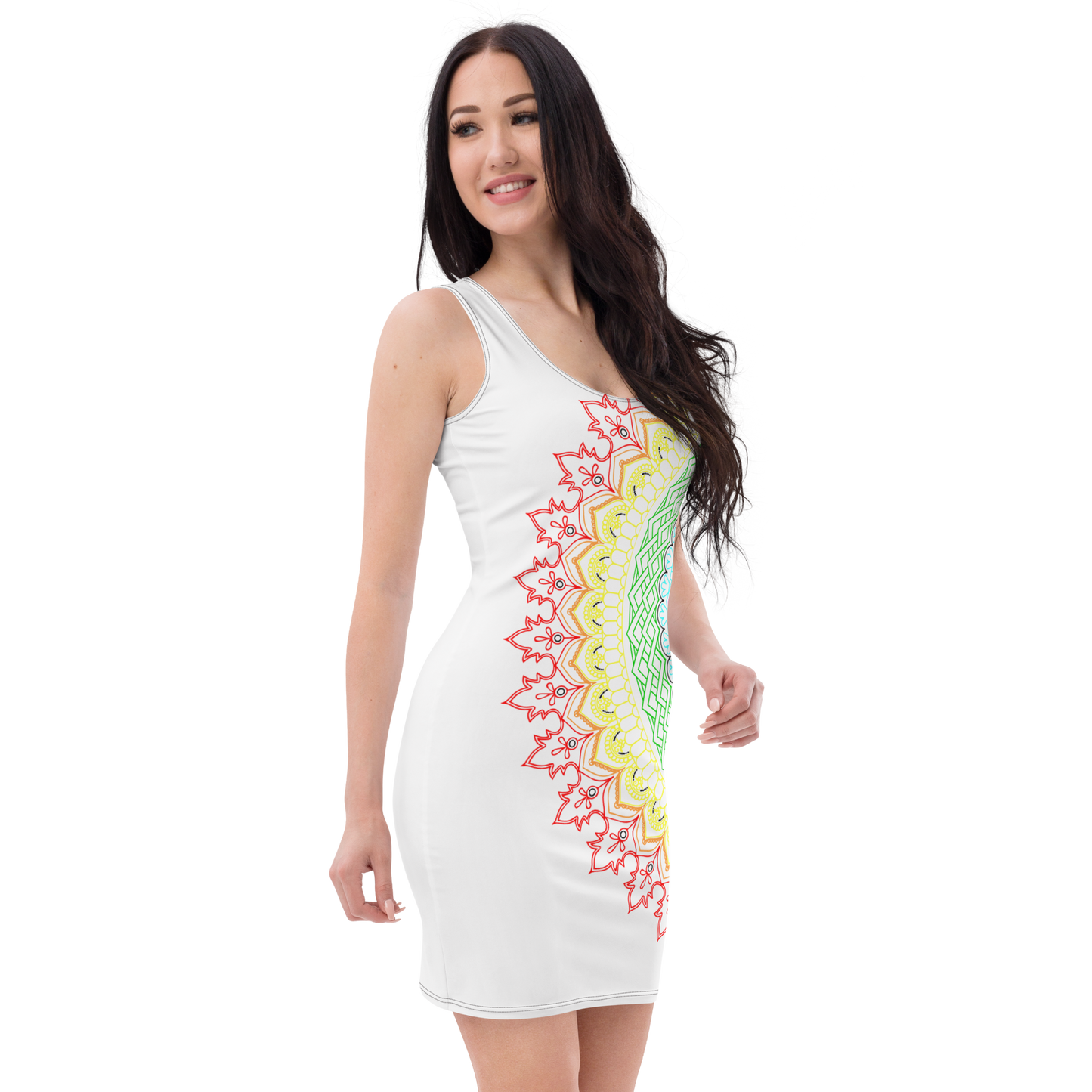 GOOD VIBES Sublimation Cut & Sew Dress