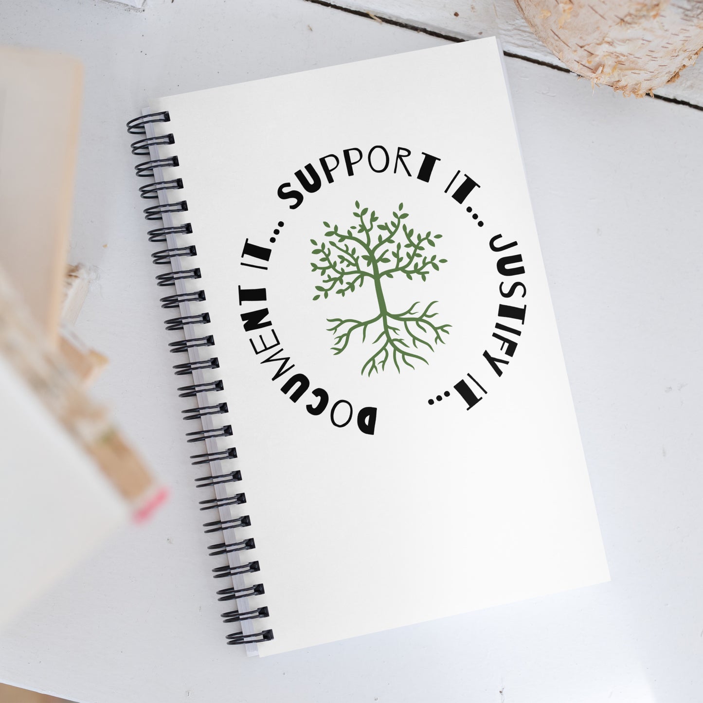 Spiral notebook