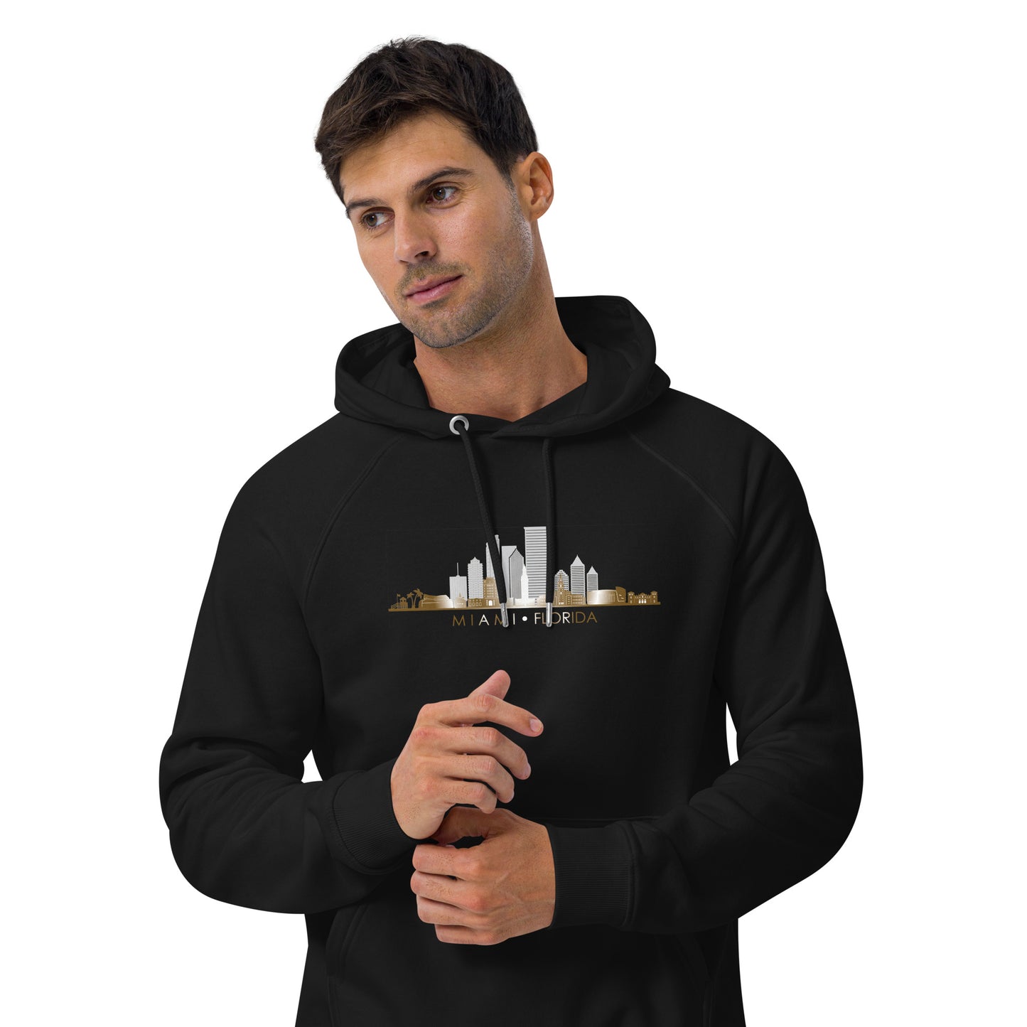 MIAMI Unisex eco raglan hoodie