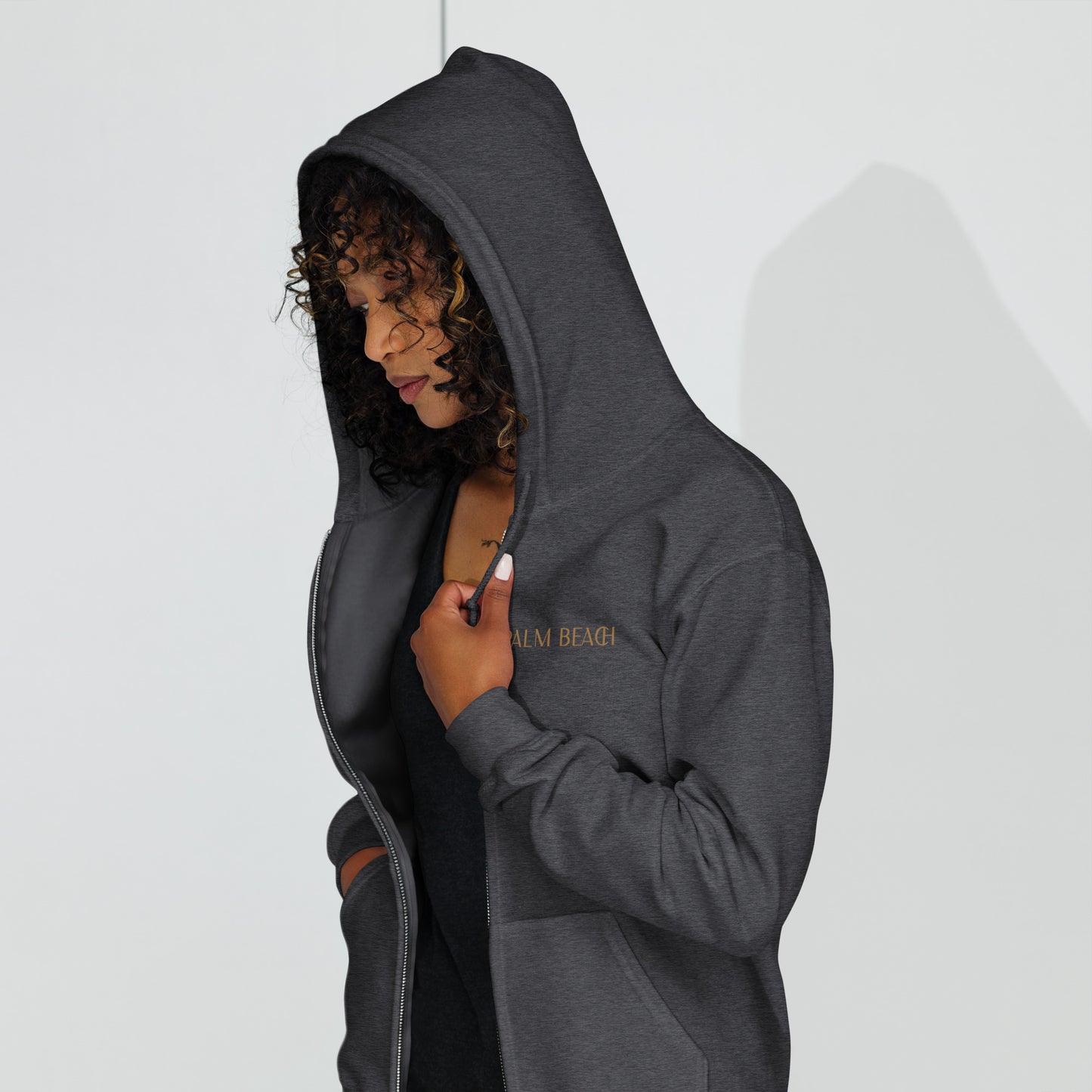 PALM BEACH Unisex heavy blend zip hoodie