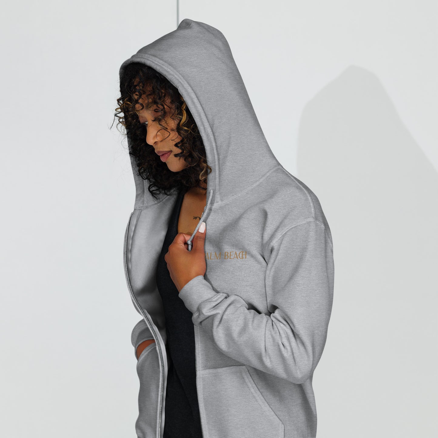 PALM BEACH Unisex heavy blend zip hoodie