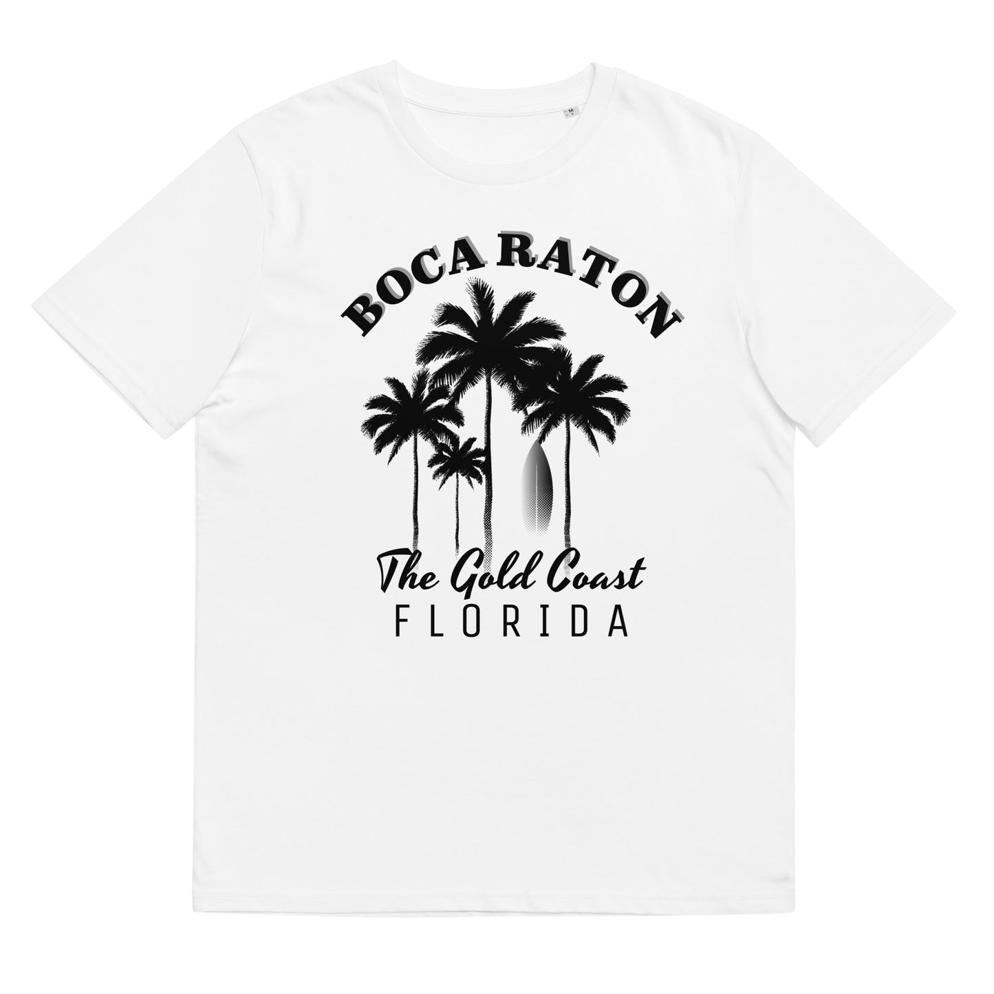 BOCA RATON Unisex organic cotton t-shirt