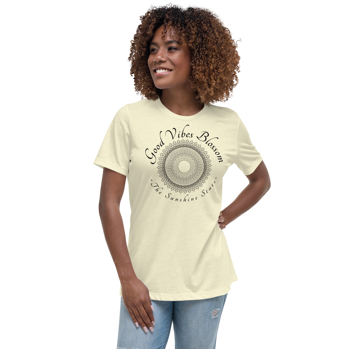 GOOD VIBES Women's Relaxed T-Shirt