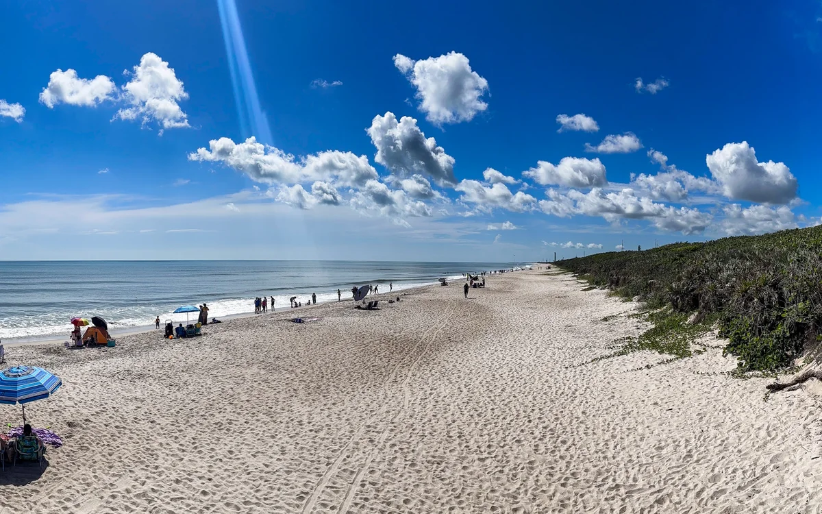 Playalinda Beach in Brevard County, Florida