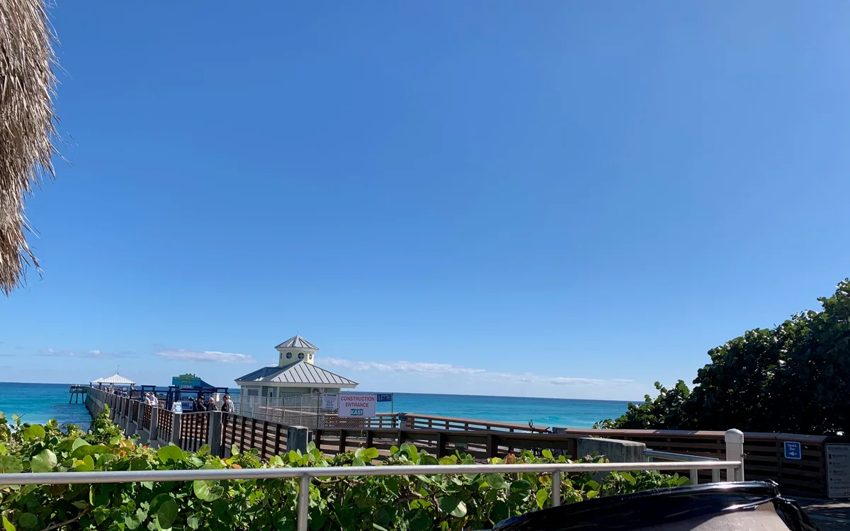 The pier at Juno Beach Park, Palm Beach County, Florida