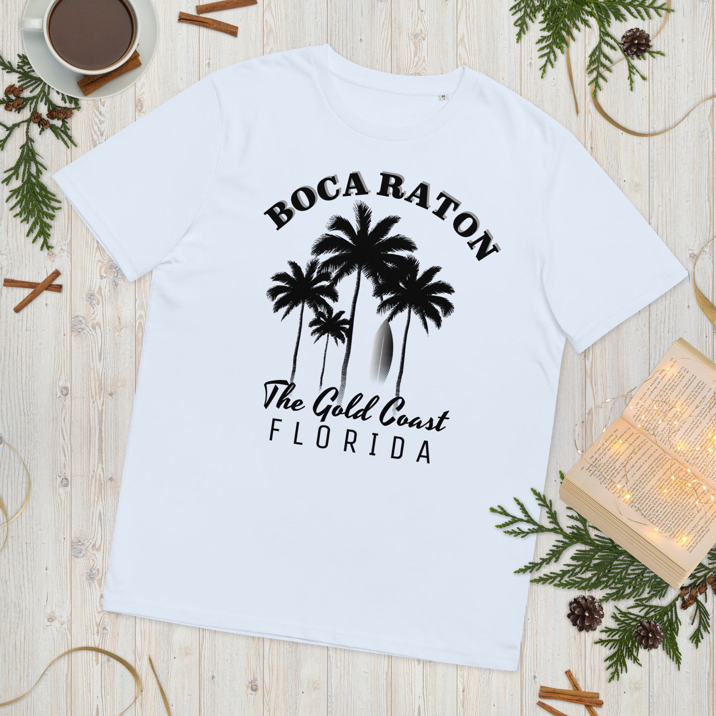 BOCA RATON Unisex organic cotton t-shirt