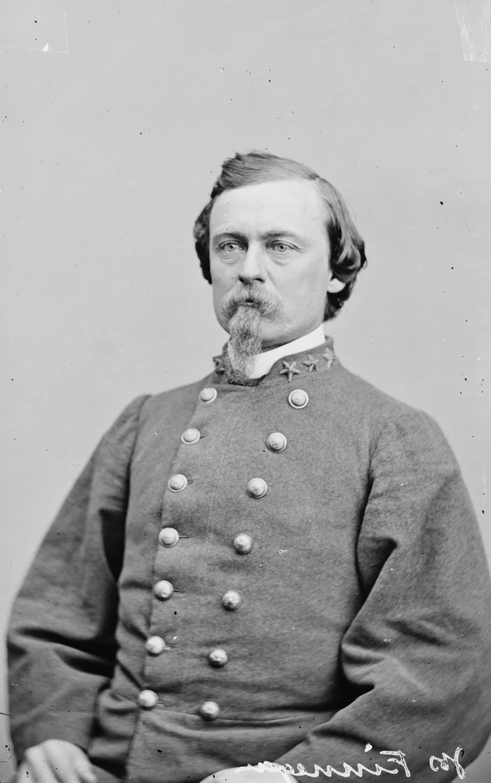 Confederate general Joseph Finegan, whose troops held trenches near Olustee in 1864.