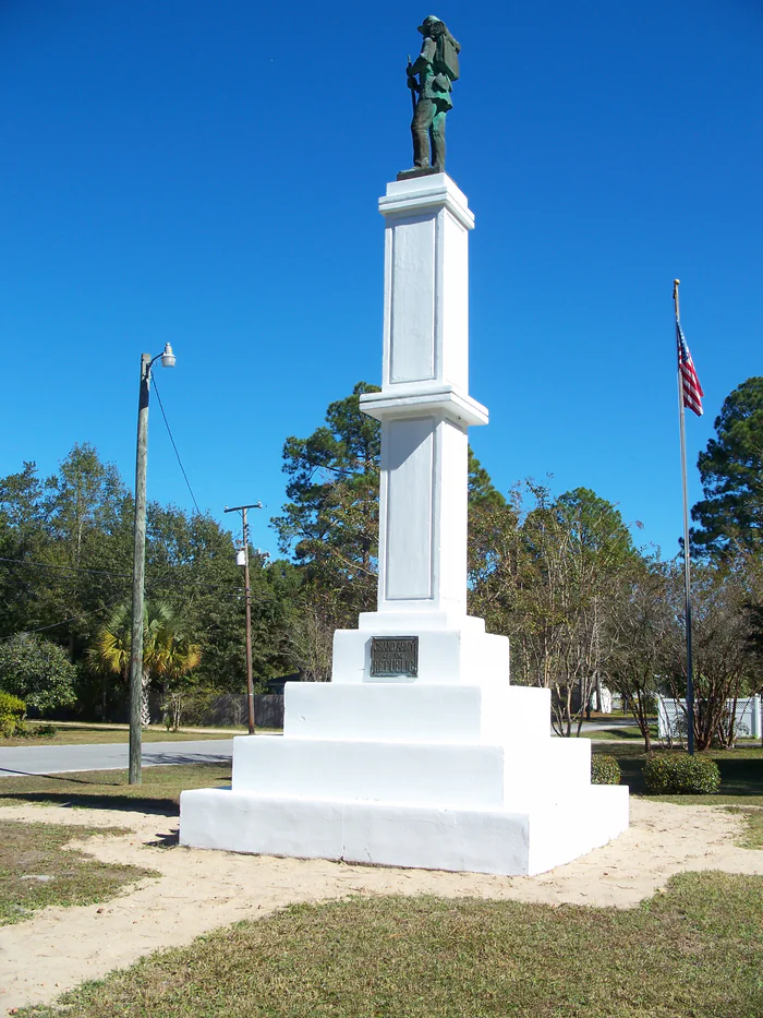 The Union soldiers' monument in Lynn Haven.