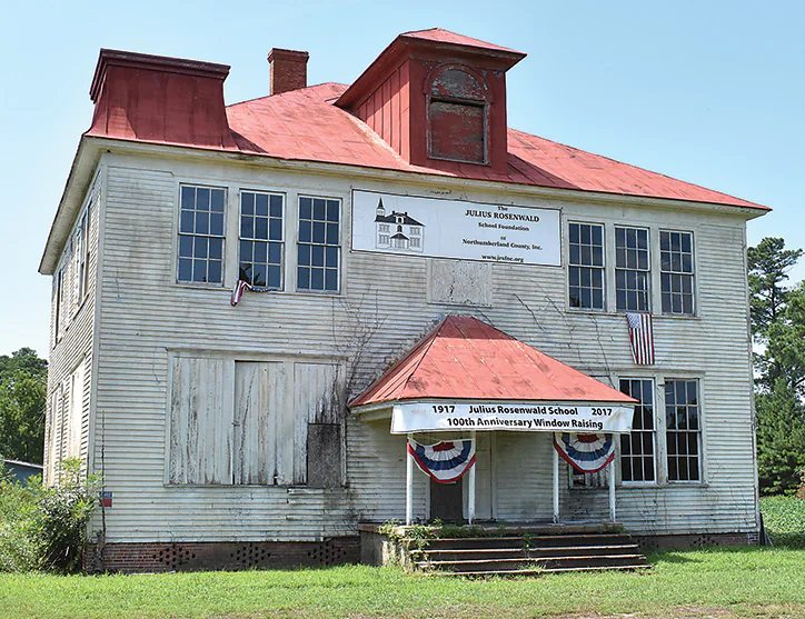 Rosenwald High School in Panama City, 2019.