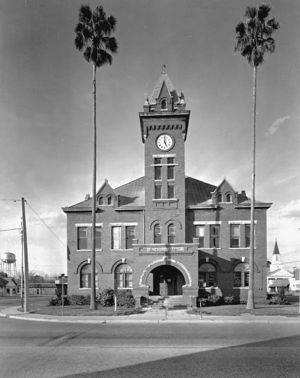 The courthouse built in Starke in 1902, photographed in 1976.