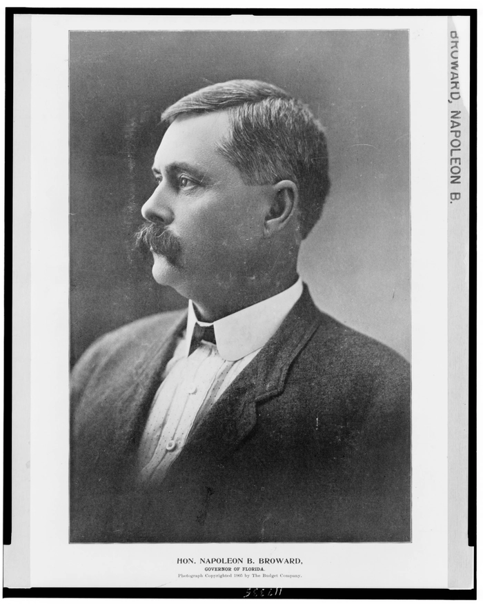 Napoleon B. Broward, 1905.