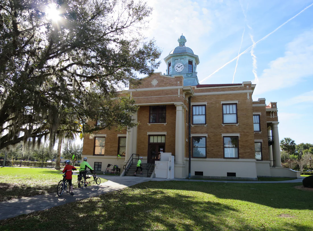 The 1912 Citrus County Courthouse in Inverness, now the Old Courthouse Heritage Museum, 2015.