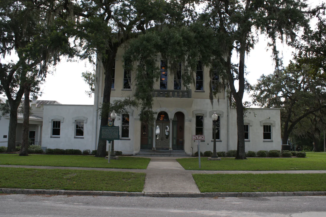 The 1890 Clay County Courthouse in Green Cove Springs.