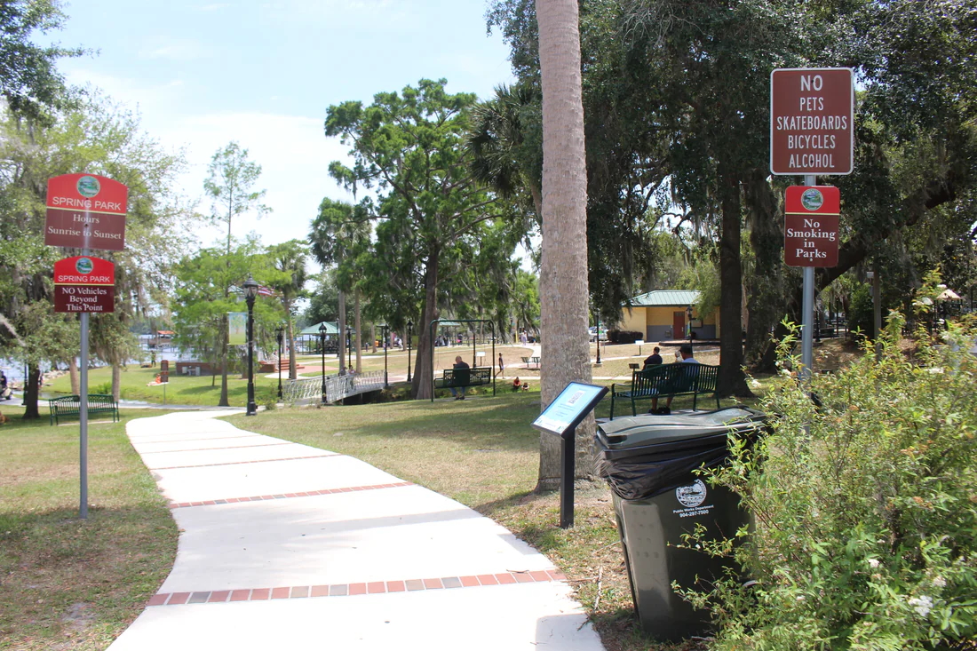 Spring Park in Green Cove Springs, 2025.