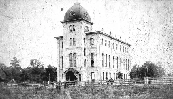 Chapel Hall of the Florida Agricultural College in Lake City in the 1880s.