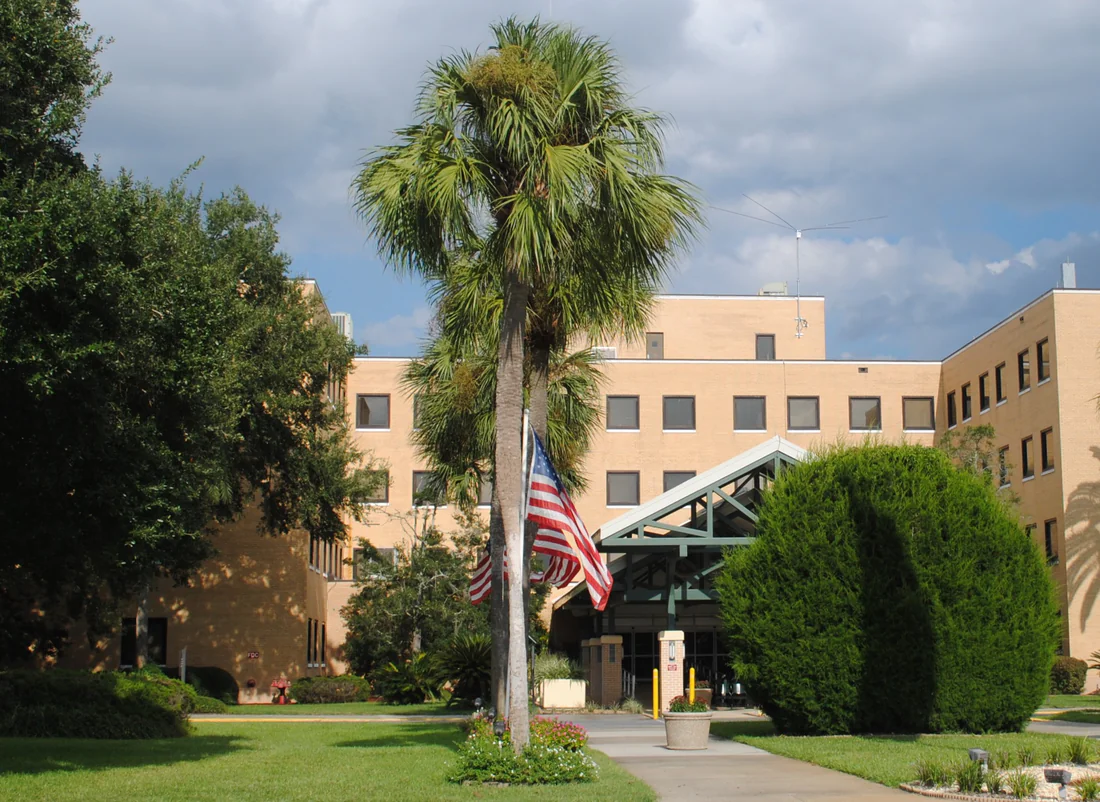 The VA hospital in Lake City, which took its first patient in 1920, seen in 2019.