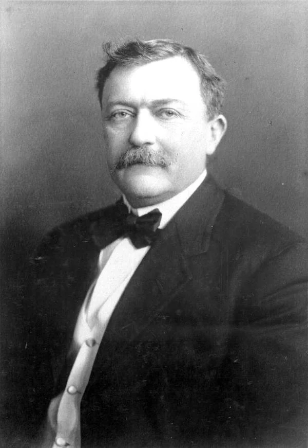 Albert W. Gilchrist, who surveyed Arcadia for the railway in 1886 and later became governor.