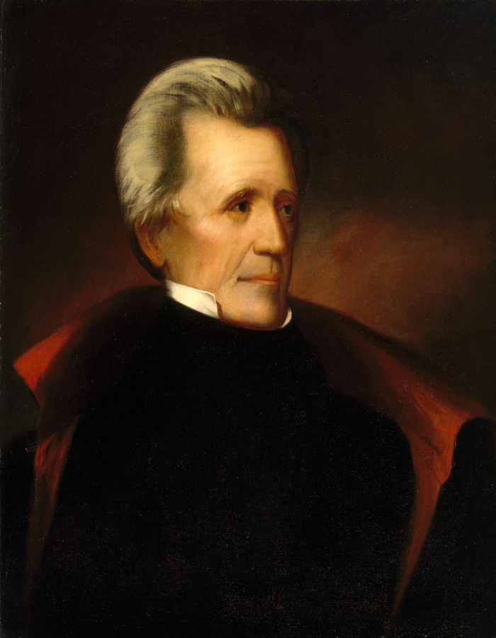 Andrew Jackson, painted by Ralph E. W. Earl.