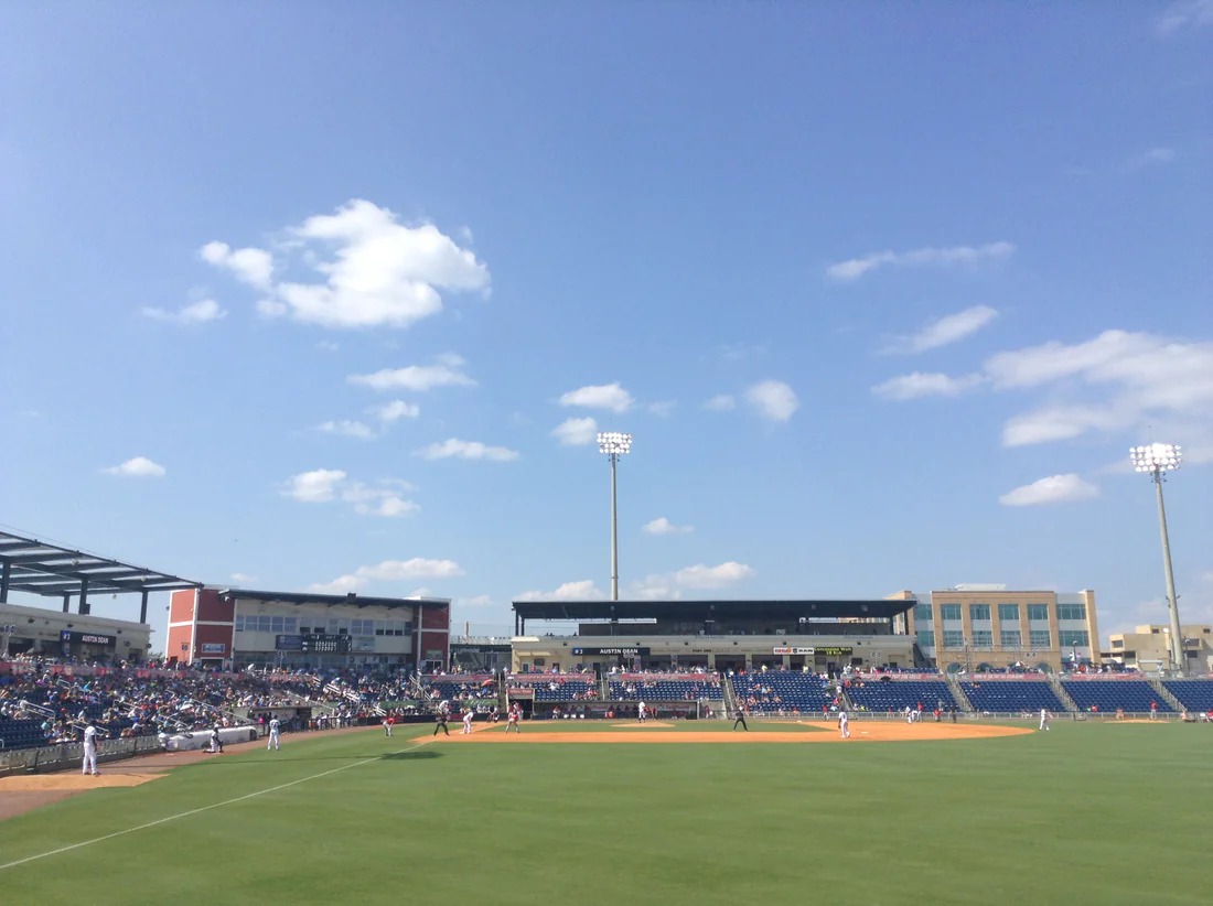Blue Wahoos Stadium at Community Maritime Park in Pensacola.