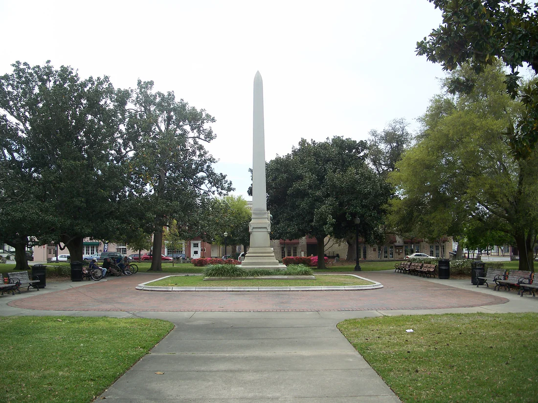 Plaza Ferdinand VII in downtown Pensacola.