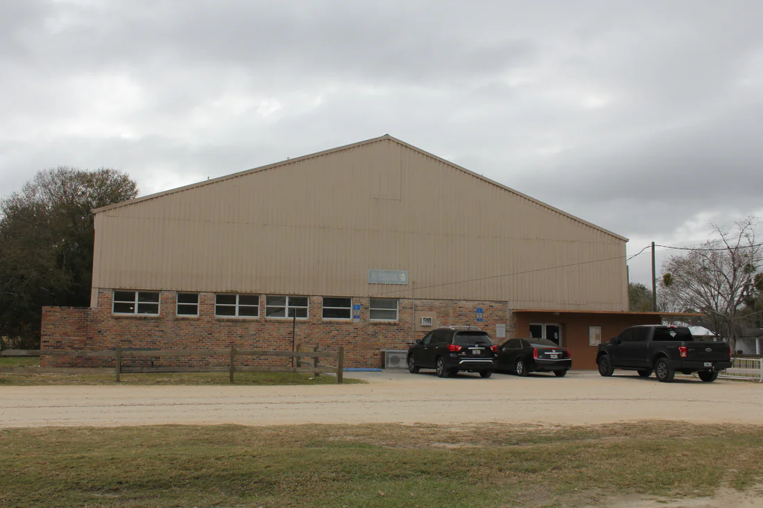 The Carver gym in Bunnell, the only Carver School building the School Board did not tear down, 2020.