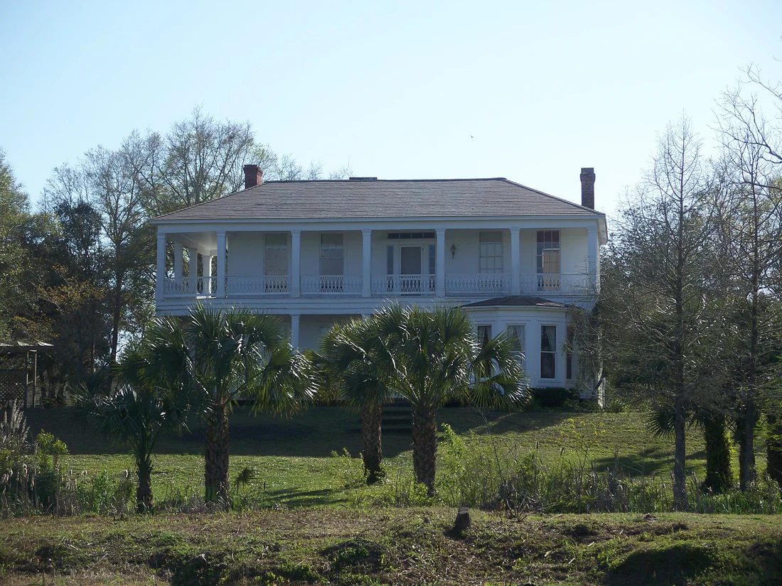 The Orman House in Apalachicola, built in 1838 by cotton merchant Thomas Orman.