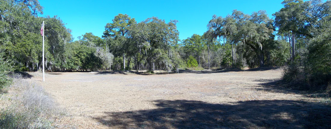 The grounds of the Fort Gadsden site, 2011.