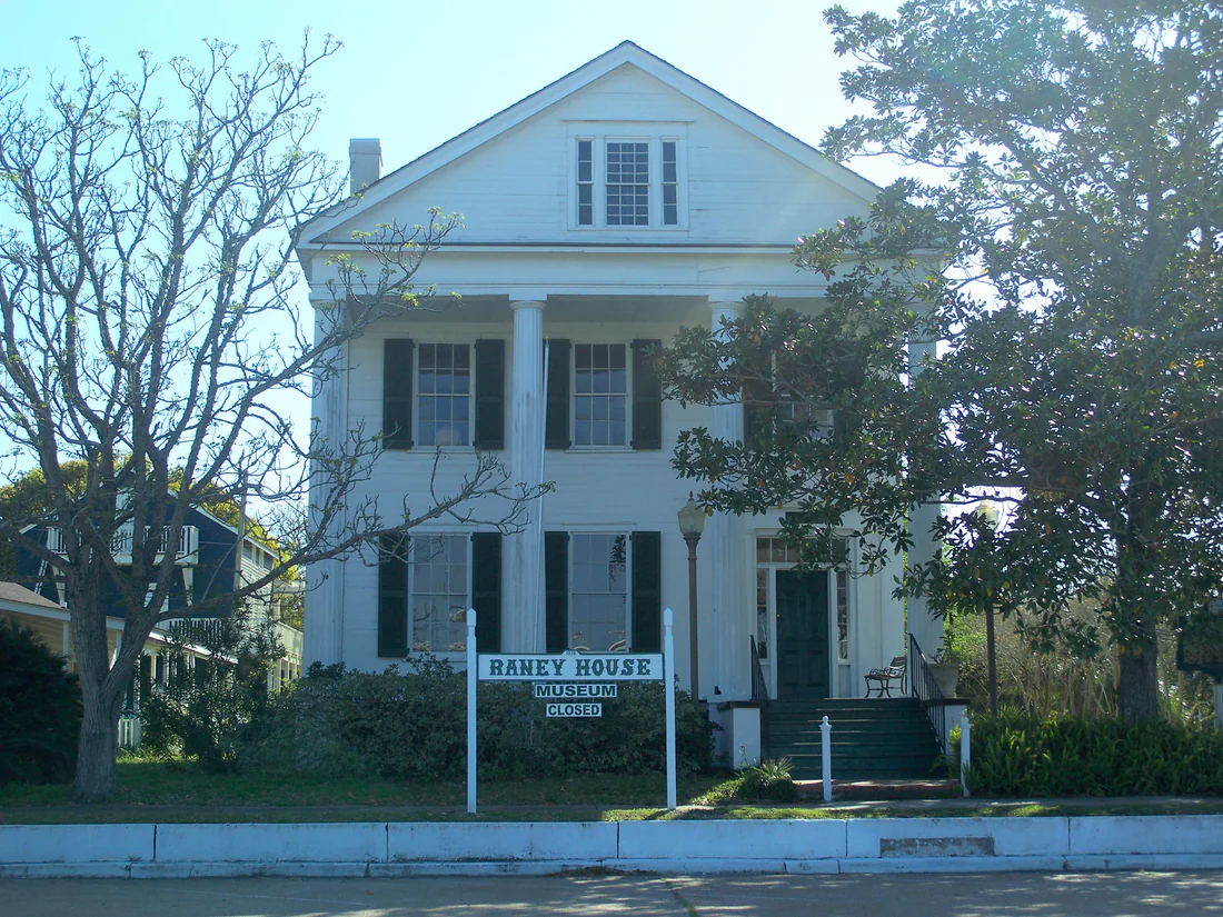 The David G. Raney House in Apalachicola, now the Raney House Museum, 2008.