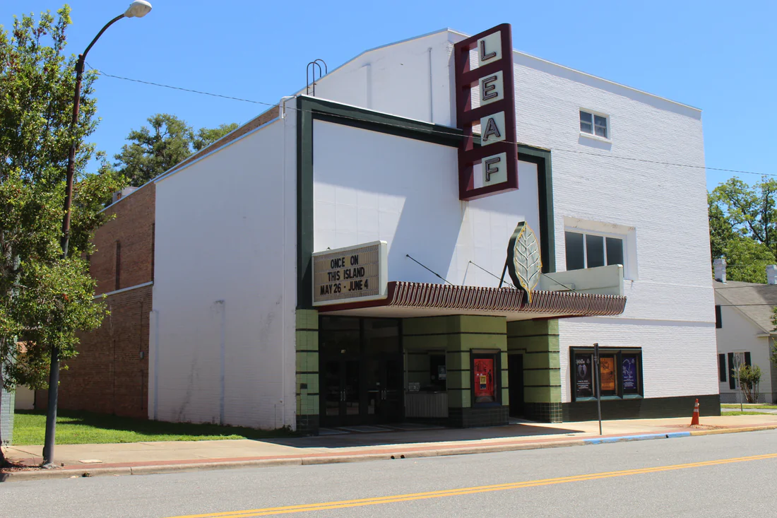 The Leaf Theater in Quincy, home of the Quincy Music Theatre, 2017.