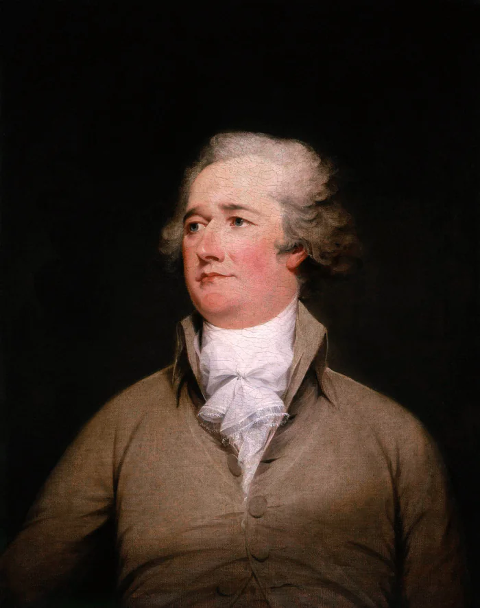 Alexander Hamilton, the first Treasury secretary, painted by John Trumbull in 1792.