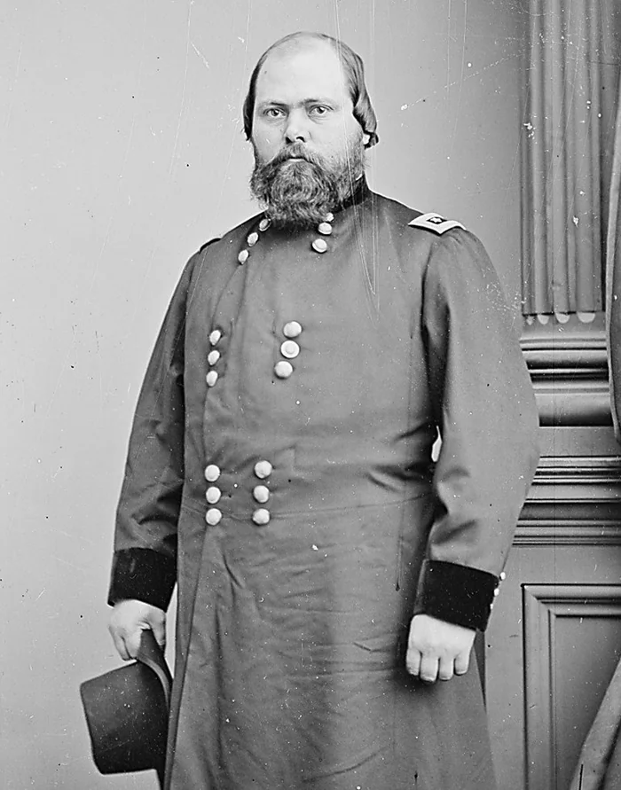 George Hartsuff, the Army officer Fort Hartsuff was named for, in a later portrait.