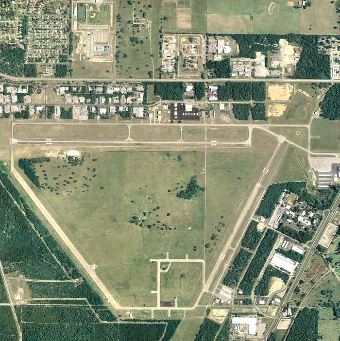 The Hernando County Airport from the air, 2006.