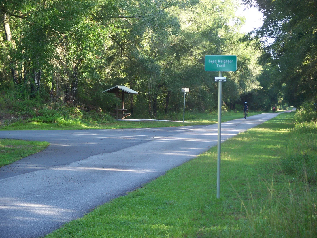 The Withlacoochee State Trail, 2020.