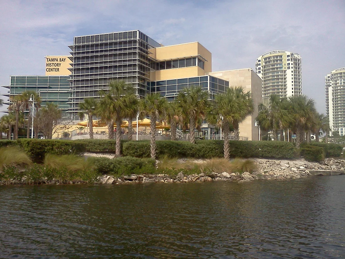 The Tampa Bay History Center in downtown Tampa.