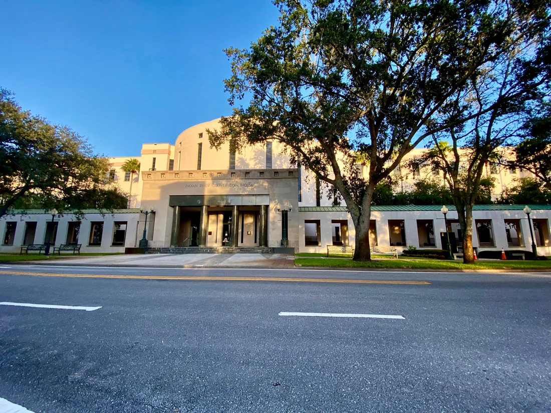 The Indian River County Courthouse in Vero Beach.