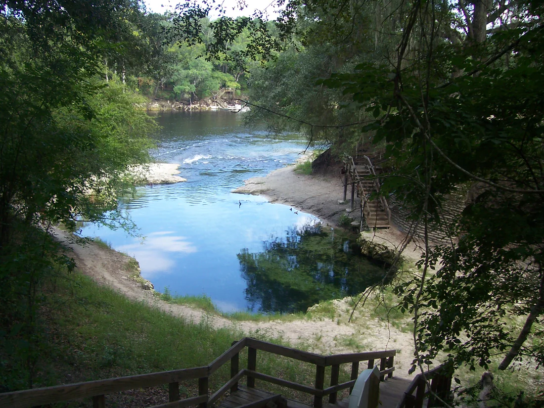 Lafayette Blue Springs State Park in Lafayette County, 2006.