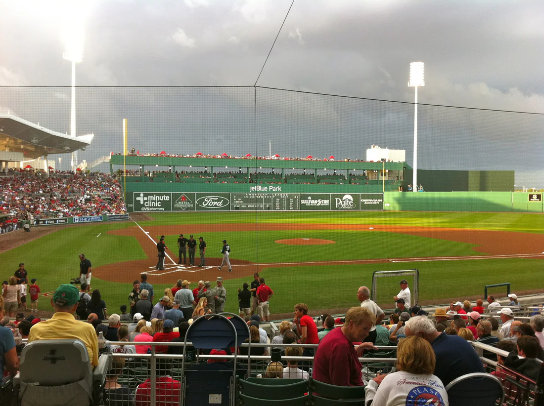 JetBlue Park, the Red Sox's spring training ballpark, before a game in March 2012.