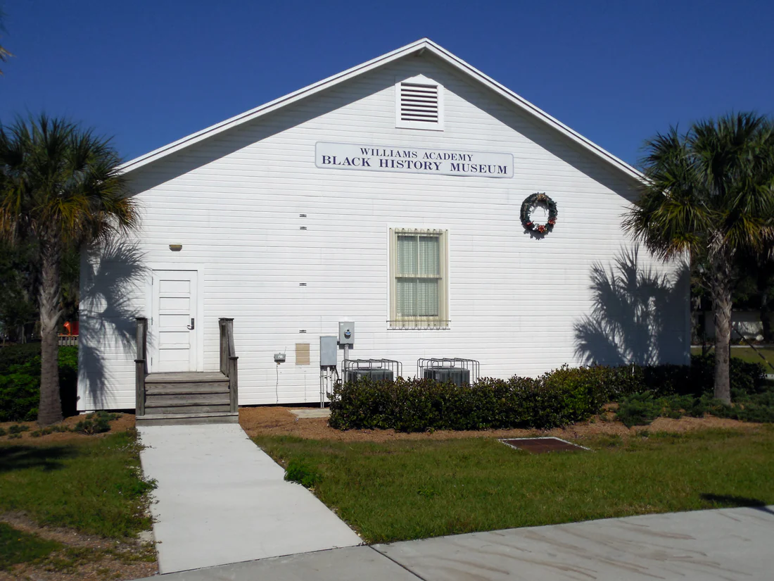 The Williams Academy Black History Museum in Roberto Clemente Park, Fort Myers, 2013.