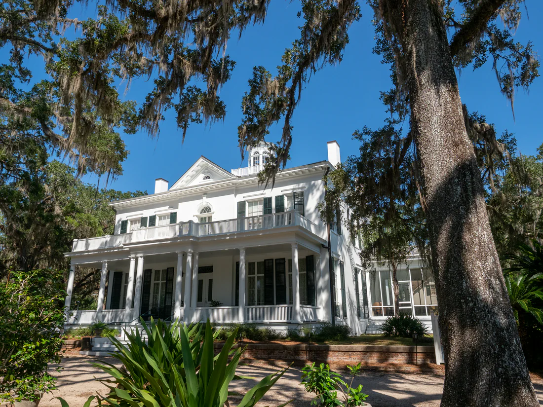 The main house at Goodwood in Tallahassee.