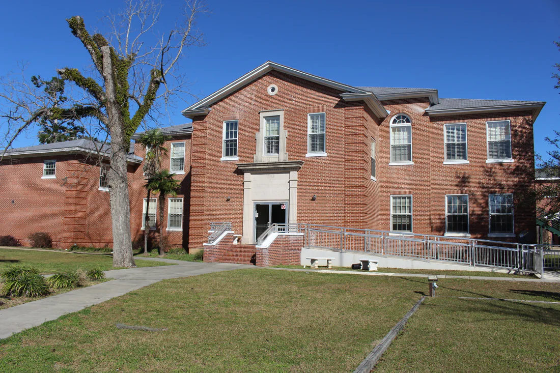 The Liberty County Courthouse in Bristol, the county seat.