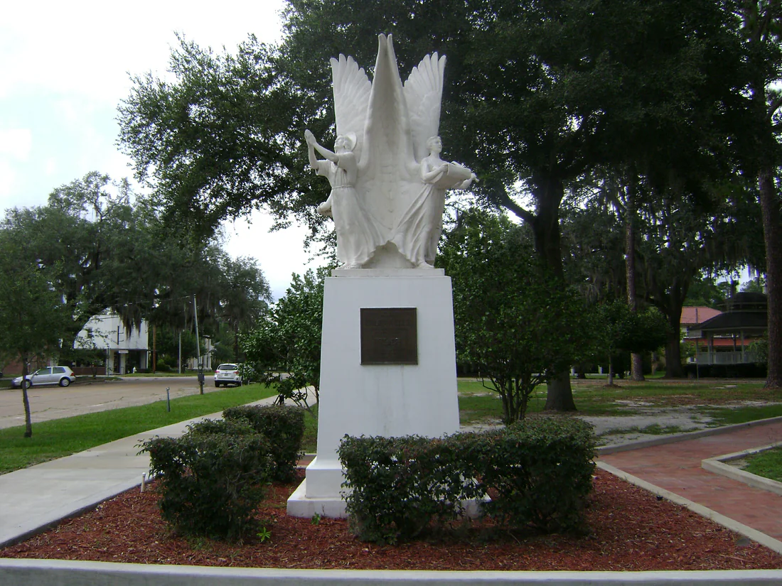 The Four Freedoms Monument in Madison, dedicated to Colin P. Kelly Jr. in 1944.
