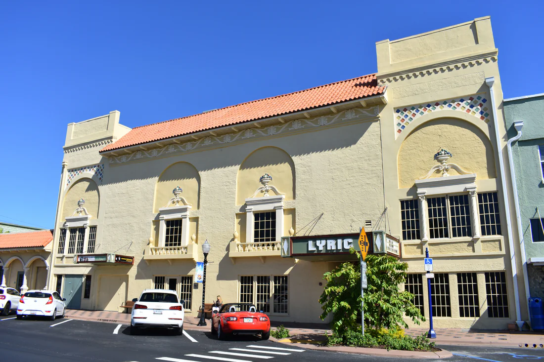 The Lyric Theatre in downtown Stuart, built in 1926.