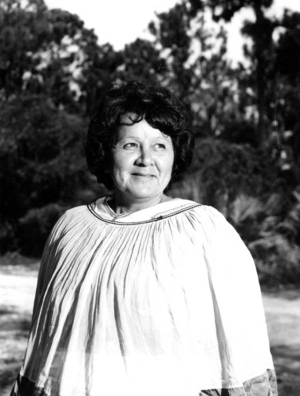 Betty Mae Tiger Jumper, who in 1967 became the Seminole Tribe of Florida's first chairwoman.