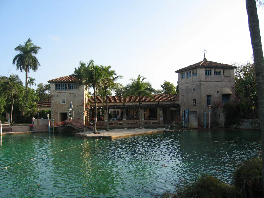 The Venetian Pool in Coral Gables.