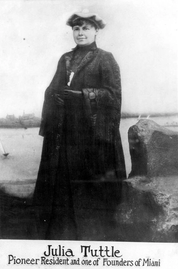 Julia Tuttle, about 1890. State Archives of Florida.