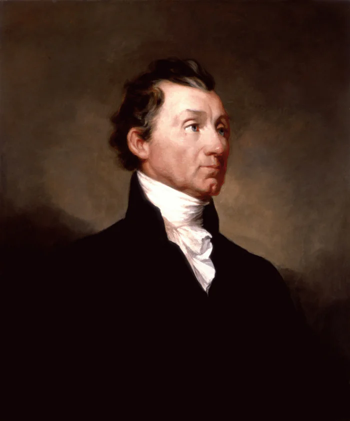 President James Monroe, for whom Monroe County was named in 1823, painted about 1819.