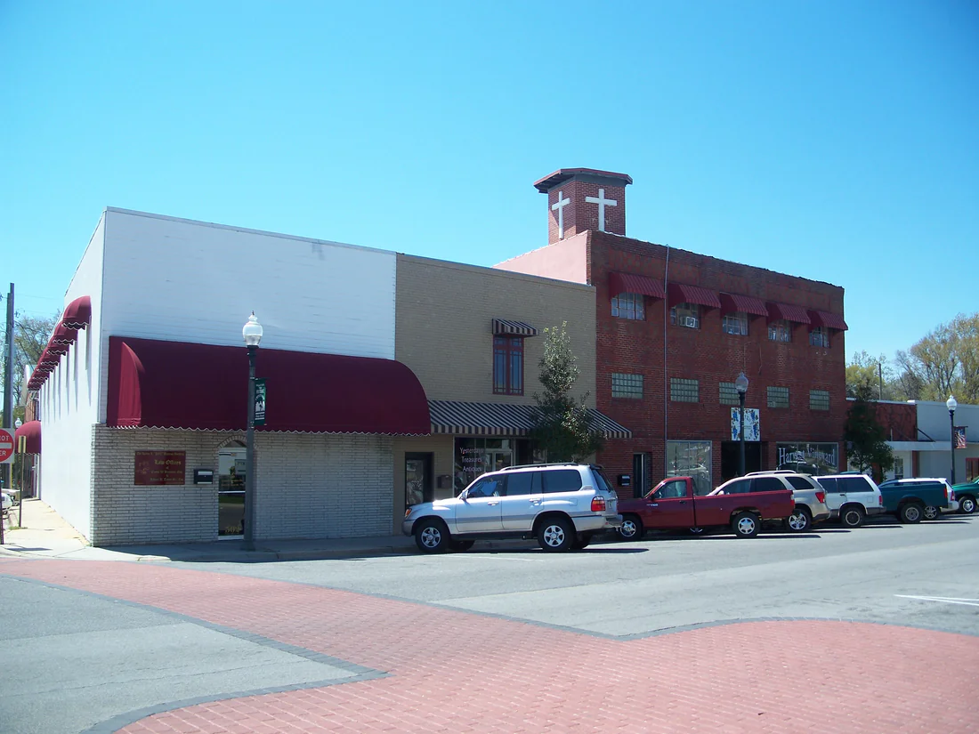 The Main Street Historic District in Crestview, 2008.