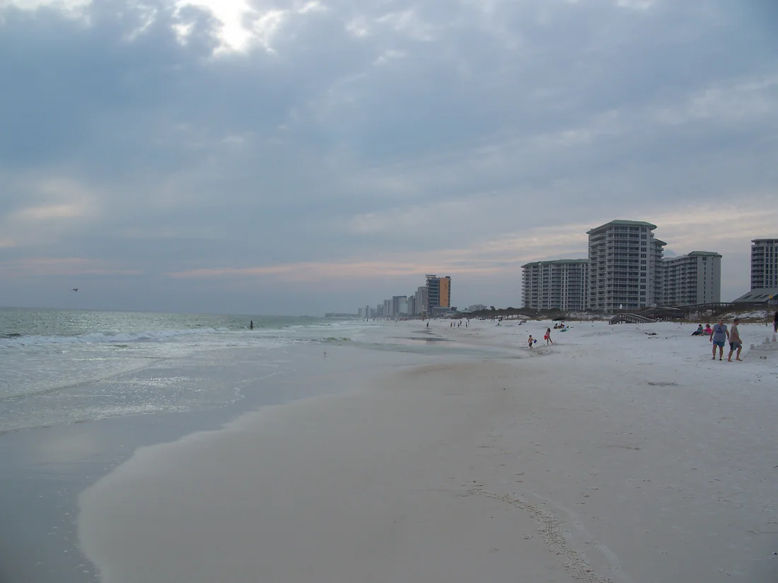 The beach at Henderson Beach State Park in Destin.