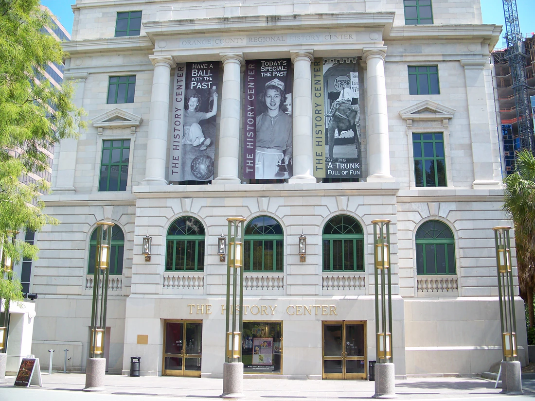 The 1927 courthouse in Orlando, now the Orange County Regional History Center, 2007.