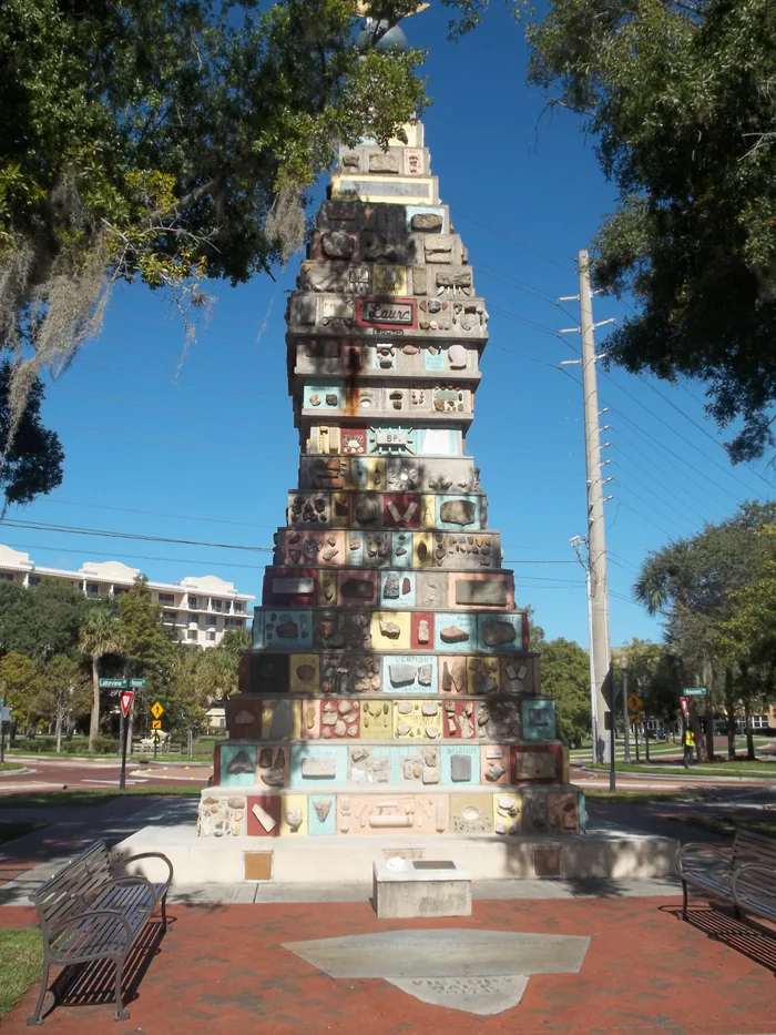 The Monument of States in Kissimmee.